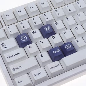 VALORANT Keycap Cypher Skill Keycap Set Q/E/X/C Keycap PBT Keycap For Wooting Keyboards