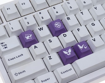 VALORANT Clove Skill Keycap Set: PBT Keycaps for Wooting Keyboards