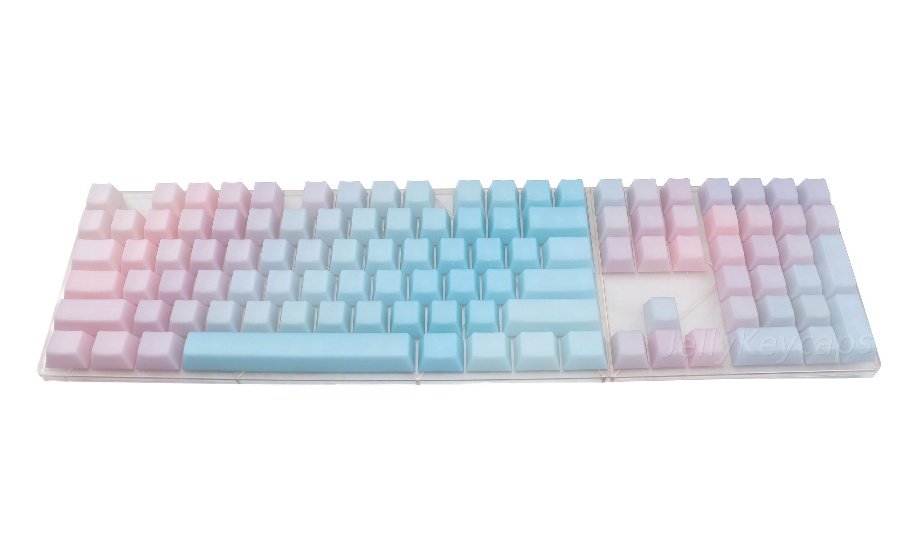 Pom Keycap Jelly Keycap Jelly POM Keycaps Rainbow Keycaps Blue - Etsy ...