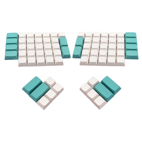 ErgoDox ergo keycap set XDA keycap custom keycap set rainbow keycaps