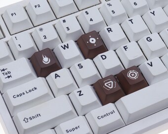 VALORANT Brimstone Skill Keycap Set: PBT Keycaps for Mechanical Keyboards