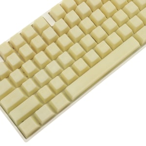 Jelly POM Keycaps POM Butter Keycaps Yellow Keycaps Top Legends (114 Keycap Set) Keyboard keycap Pom keycap Jelly keycap