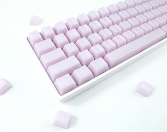 POM keycap lavender keycap Light purple keycap set keyboard keycap pom purple keycap jelly keycap girl gift Personalized gifts