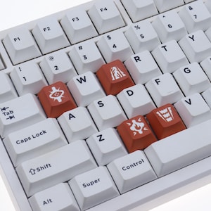 VALORANT Keycap Breach Skill Keycap Set Q/E/X/C Keycap PBT Keycap For Wooting Keyboards