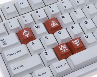 VALORANT Breach Skill Keycap Set: PBT Keycaps for Wooting Keyboards