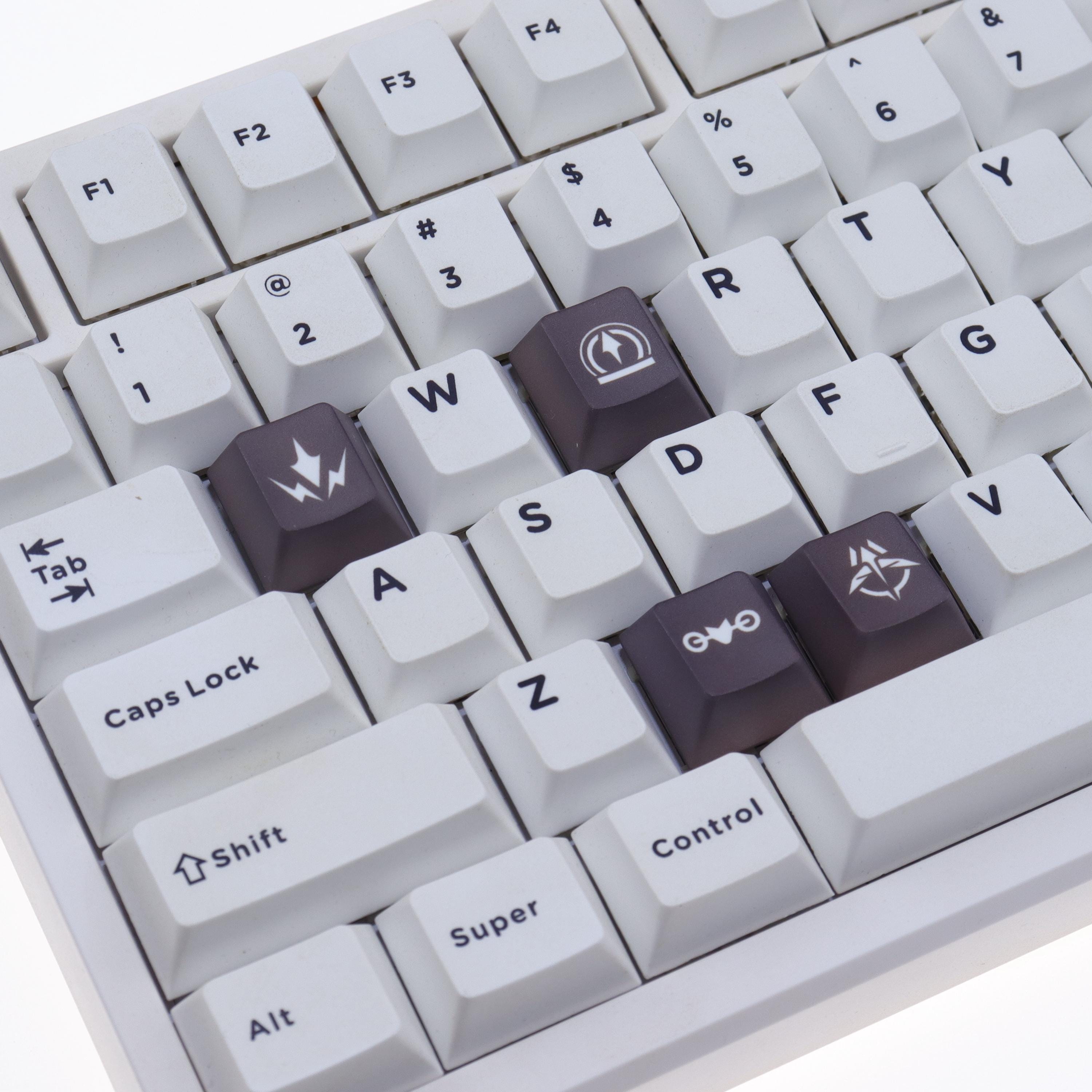 VALORANT Jett Skill Keycap Set: PBT Keycaps for Mechanical