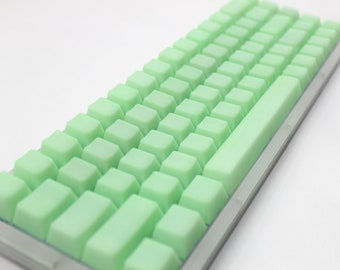 POM Keycaps Grün Tastenkappe 60/87/104/108 Tastatur Tastenkappe