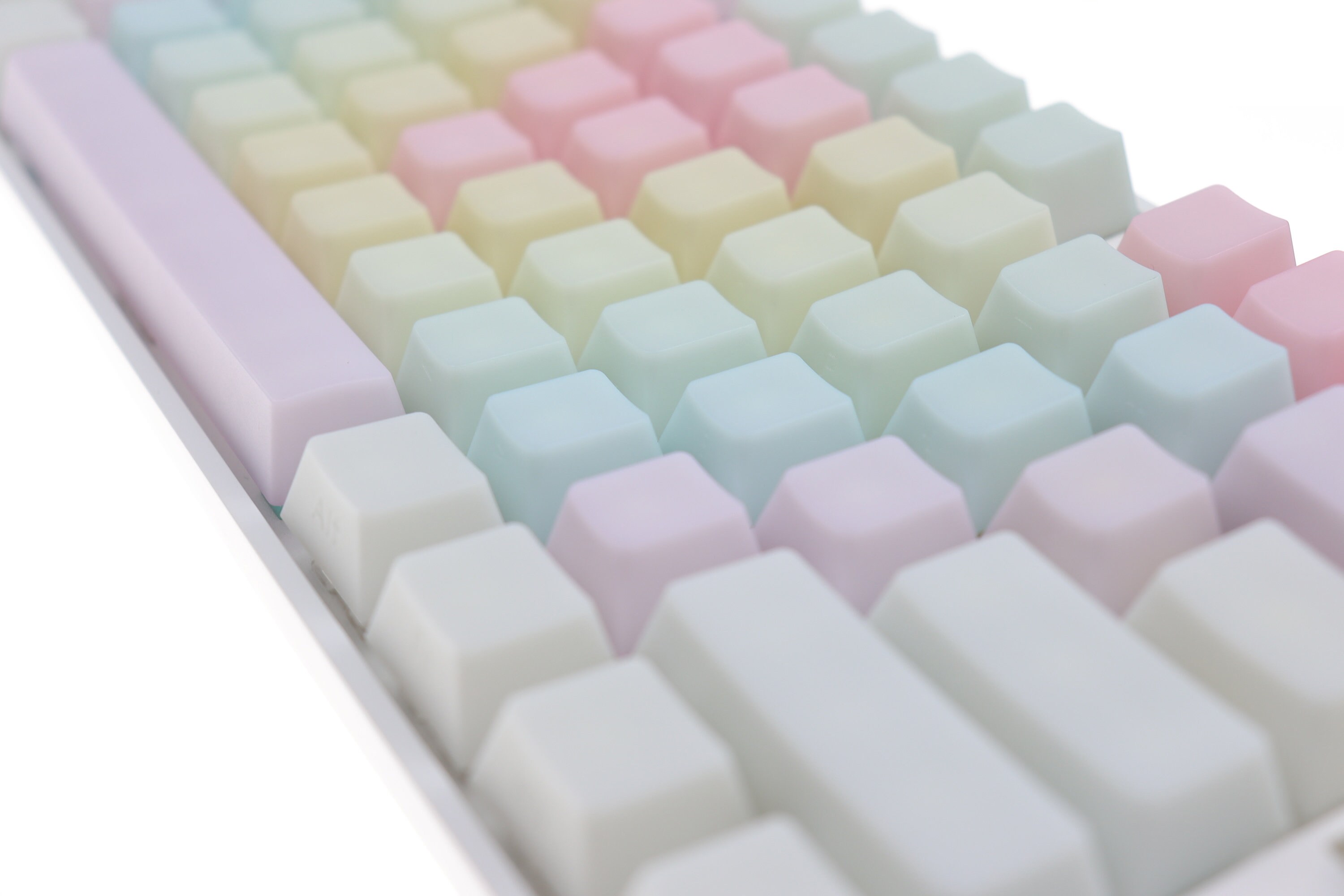ゼリー POM キーキャップ レインボー キーキャップ サイド