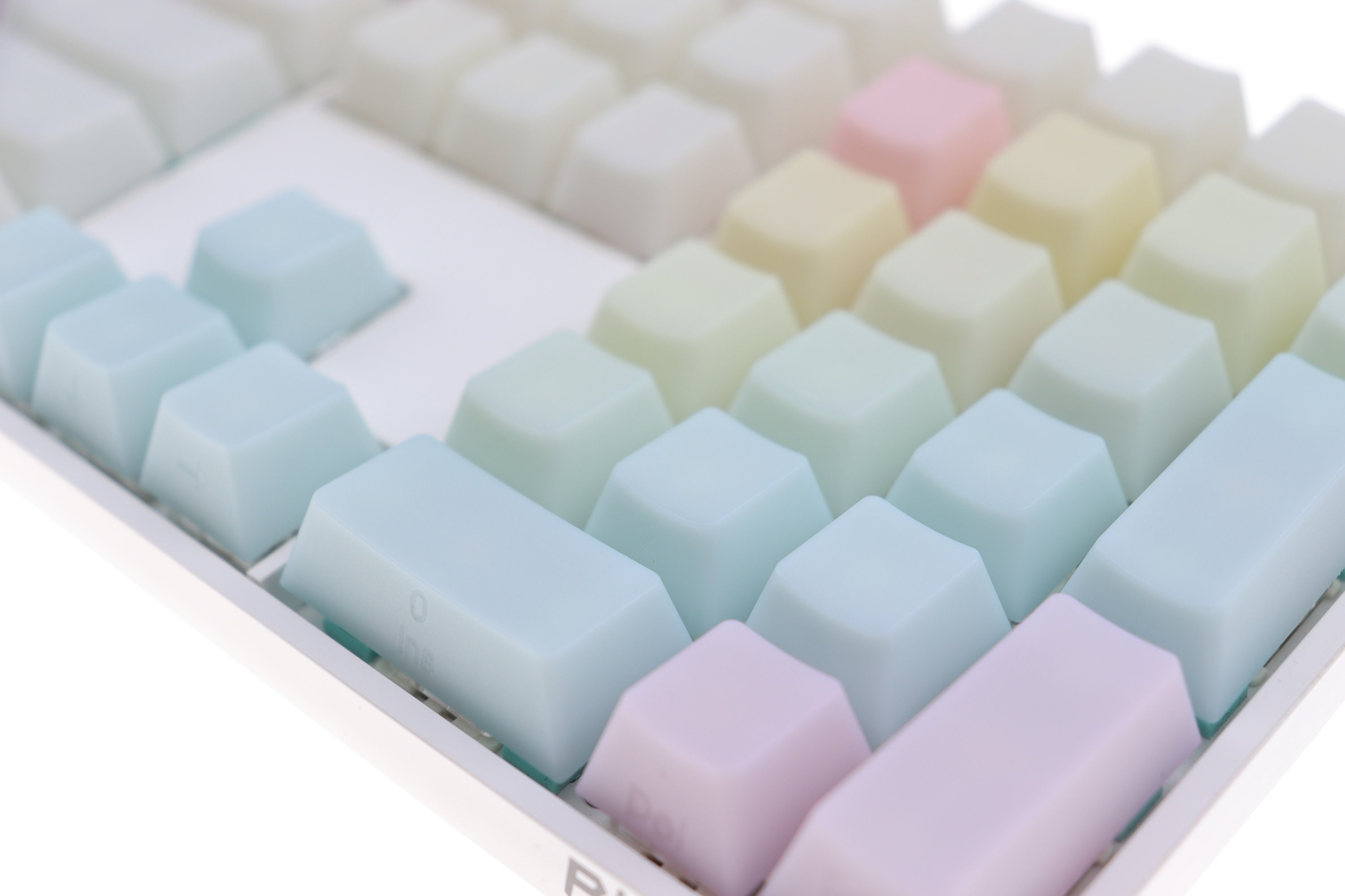 ゼリー POM キーキャップ レインボー キーキャップ サイド レジェンド