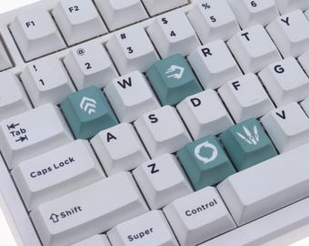 VALORANT Jett Skill Keycap Set: PBT Keycaps for Mechanical Keyboards