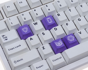 VALORANT Skill Keycap Set: PBT Iso Keycaps for Wooting Keyboards