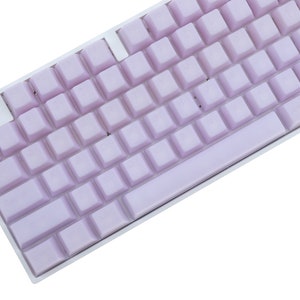 Jelly POM Keycaps Purple keycaps Top Legends (114 Keycap Set) Keyboard keycap pom keycap jelly keycap