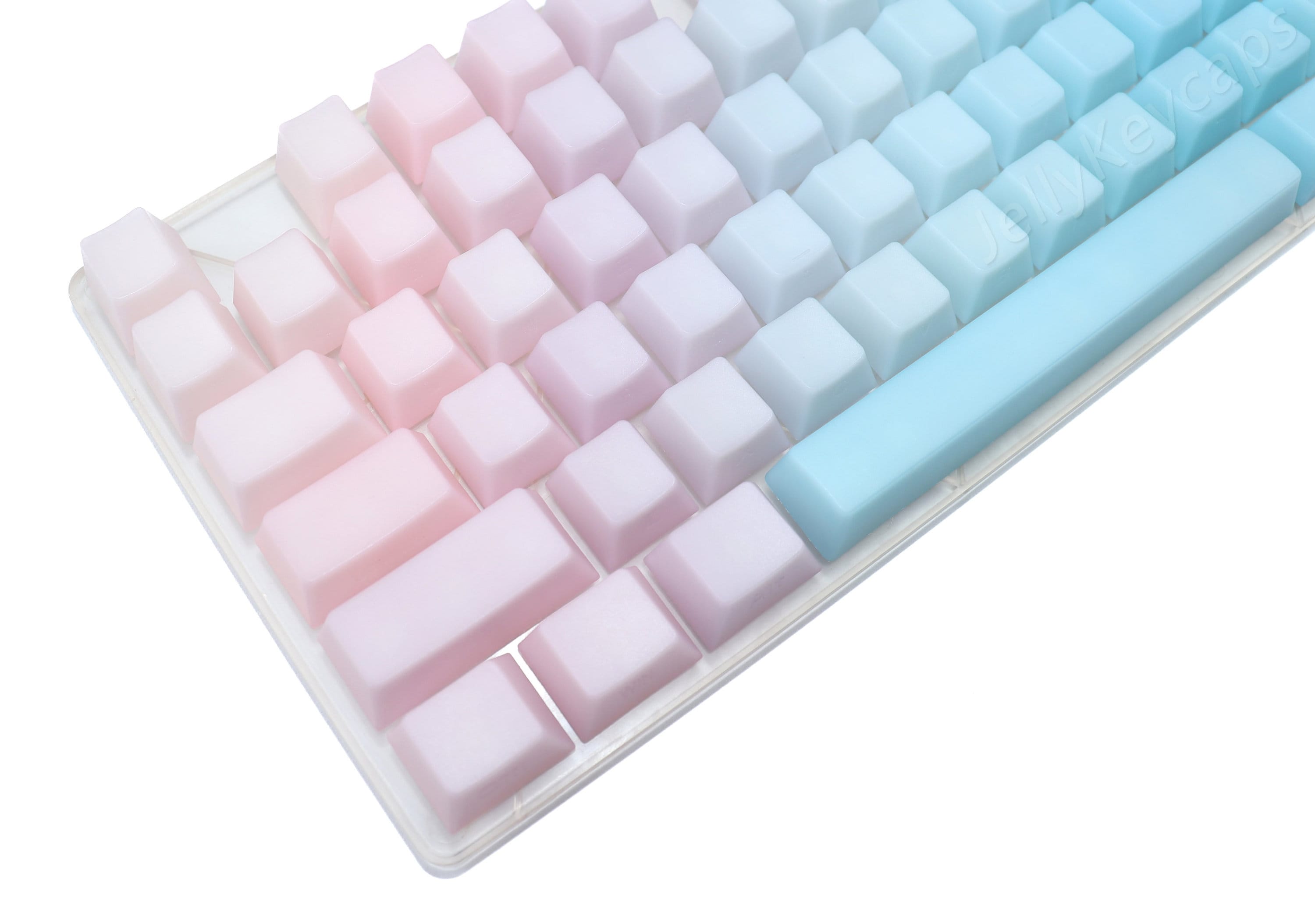 ゼリー POM キーキャップ レインボー POM キーキャップ ゼリー キーキャップ ゼリー POM キーキャップ