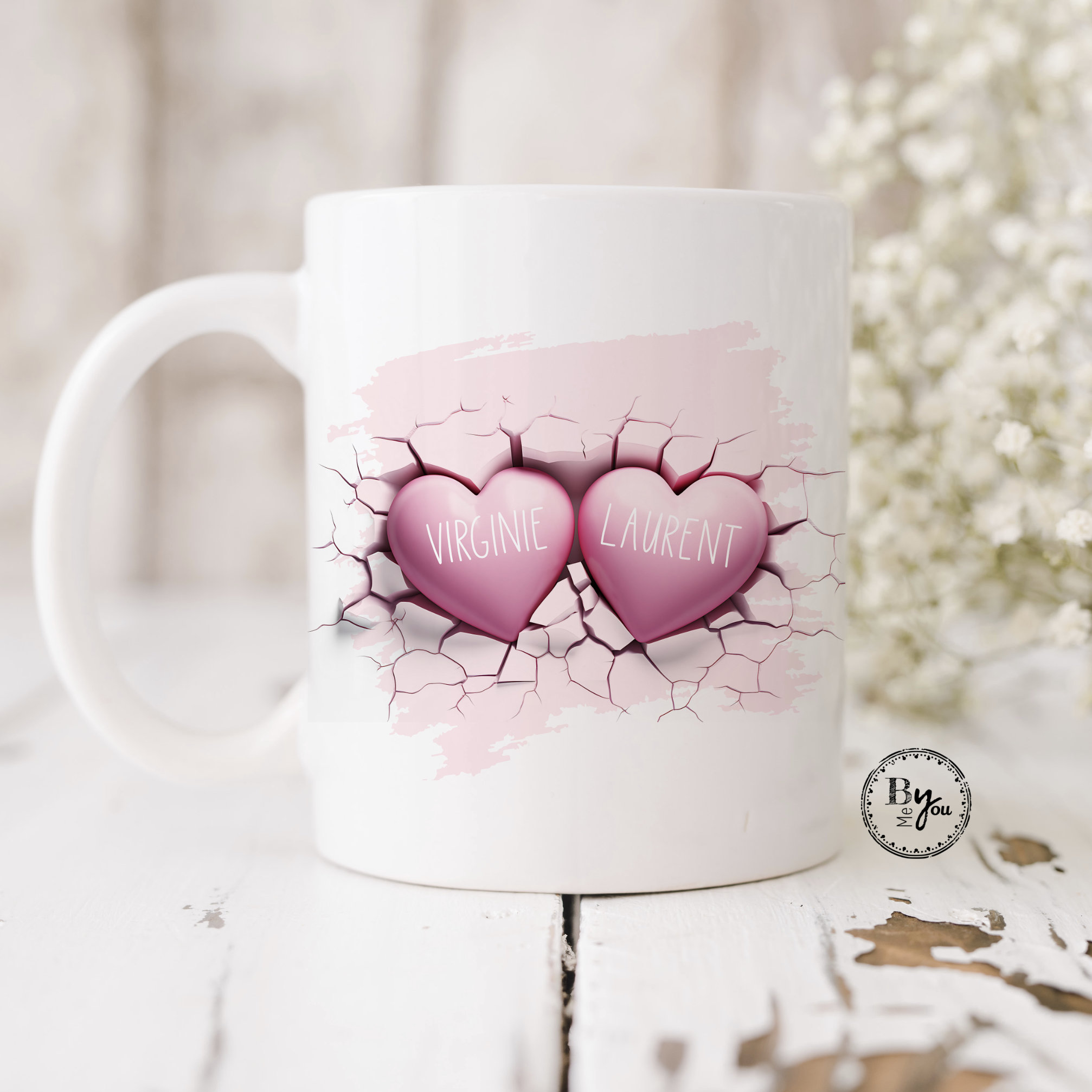 Cadeau Saint-valentin : Mug à offrir Je t'aime - 9,90 €