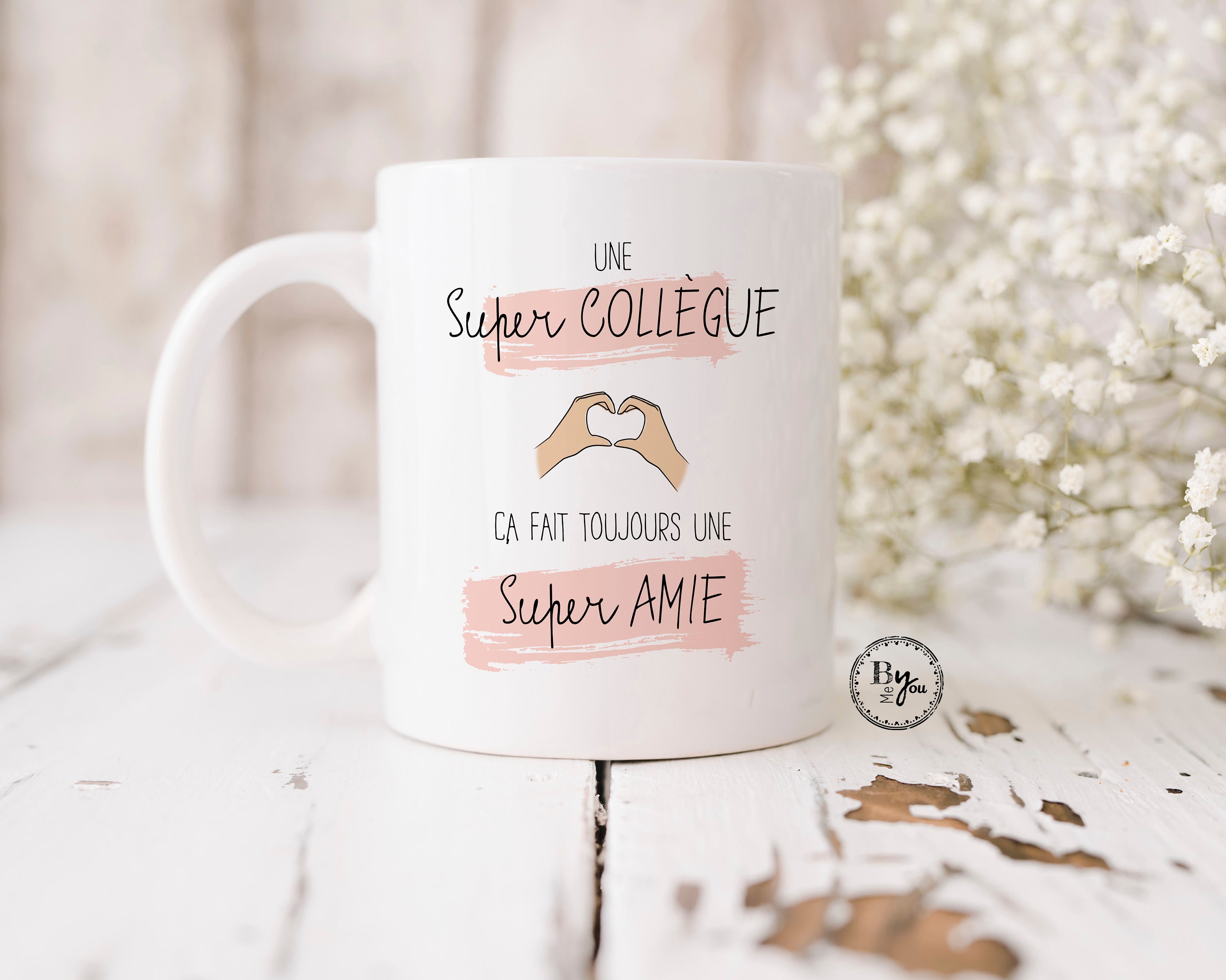 Mug Spécial Collègue Tasse Message Humour Drôle Amitié. Idée