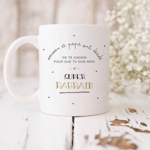 “Godmother/godfather request” mug. DELIVERY WORLD RELAY (relay point)