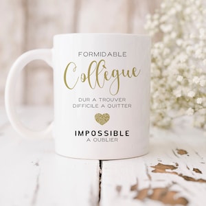 Mug personnalisé Formidable collègue ou Formidable Prénom. LIVRAISON MONDIAL RELAYpoint relais. Lire l'annonce . image 1