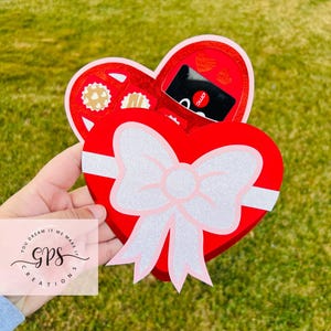 Valentine&#39;s Day Gift Card Holder, Candy Box Theme Gift Card Holder, Gift For Teachers, Gift Card Holder, Personalized Gift Card Holder, Gift