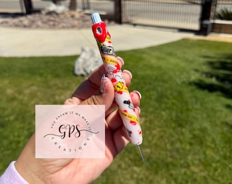 Custom Personalized Multi Tool, True Crime Junkie Theme, Retractable Craft Vinyl Tool, Pin Pen,Needle Tip, Air Release, Glitter Exacto