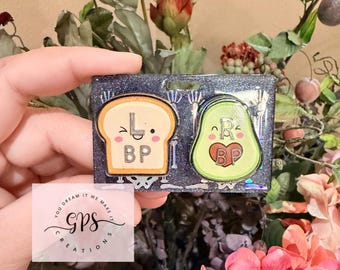 Avocado Toast Personalized Xray Markers, Xray Tech Gift, Lead Letters, Radiology Marker Set, Custom Xray Marker, Radiology Supplies, Gift