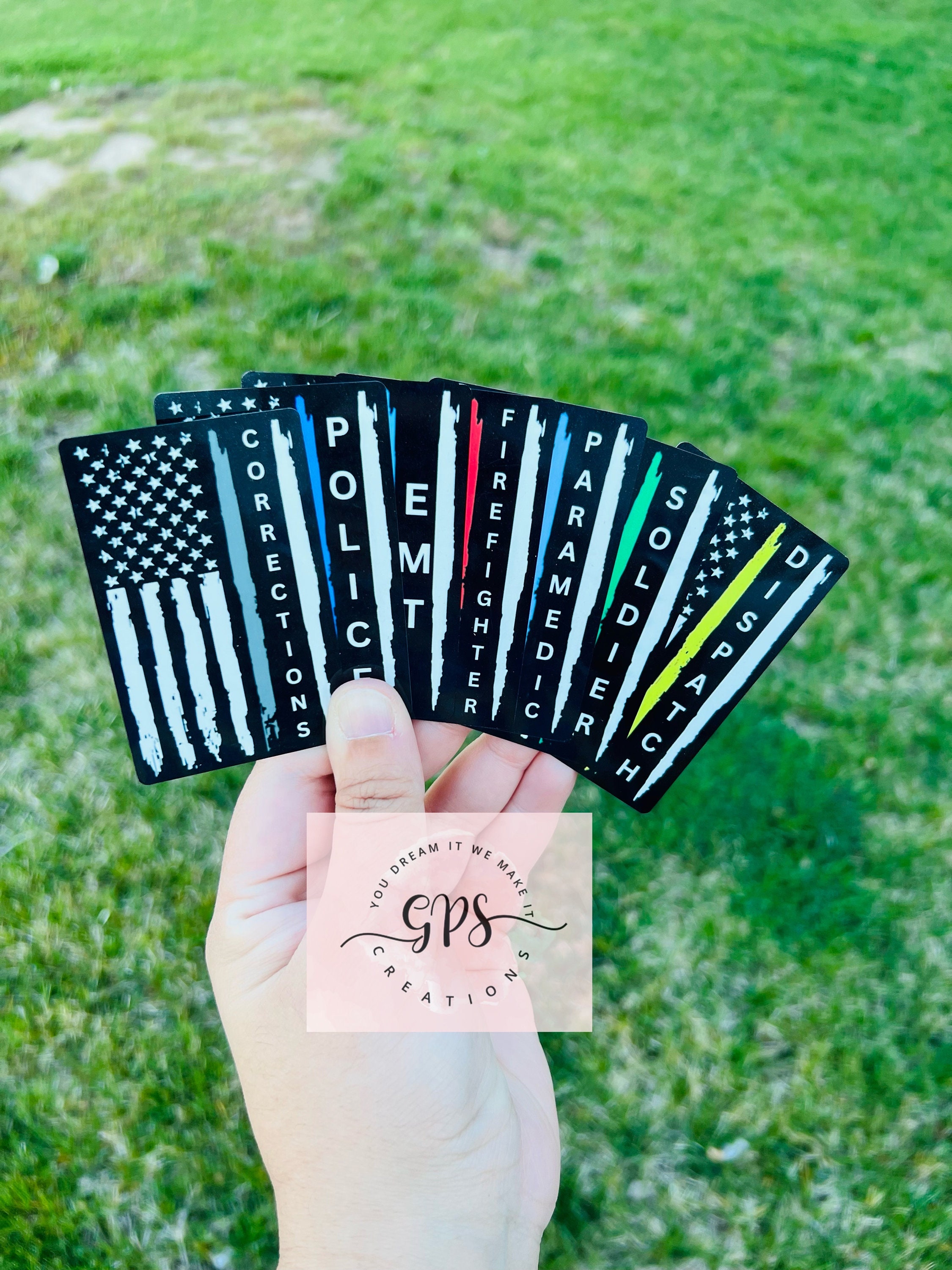 First Responder Prayer Cards, Firefighter, Police, 911 Dispatcher, Soldier, Corrections Officer, EMT, Paramedic, Prayer Card, Wallet Card
