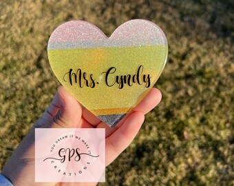 Sous-bocks personnalisés en remerciement du professeur, sous-bocks personnalisés, cadeau sur le thème de la Saint-Valentin, sous-bocks pour professeur, grammage du papier pour professeur