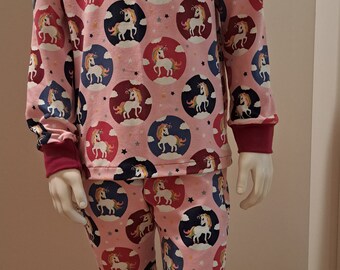 Handmade Schlafanzug Gr. 104