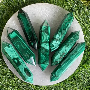 Double Terminated Malachite