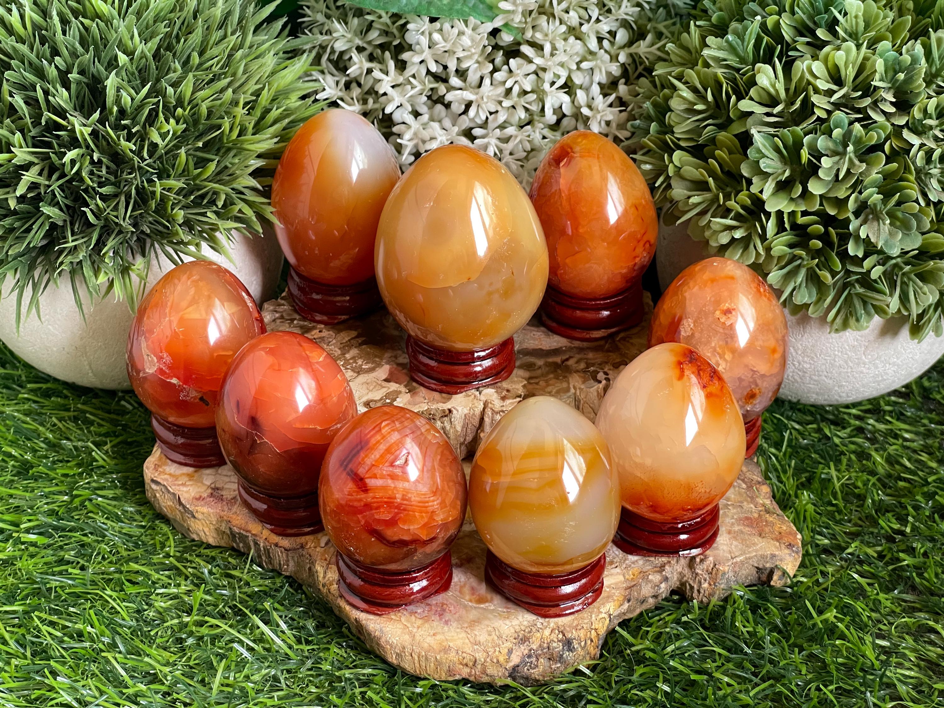 Carnelian Egg - Etsy