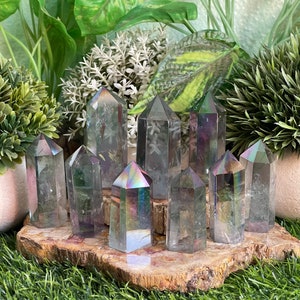 Tanzine Aura Quartz Tower