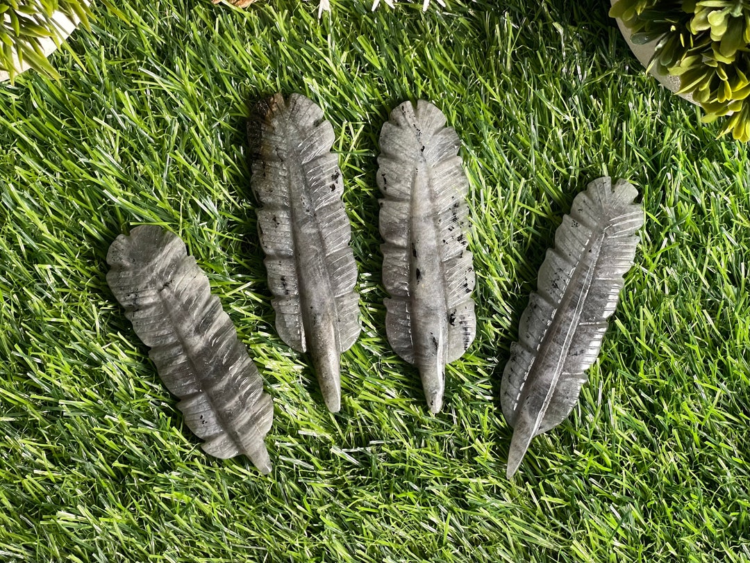 Labradorite Feather - Etsy