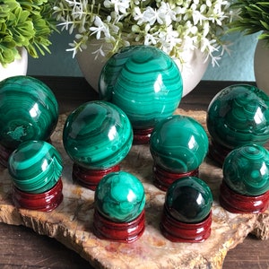 Malachite Sphere