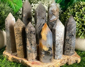 Sagenite Agate Tower