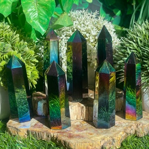 Titanium Aura Obsidian