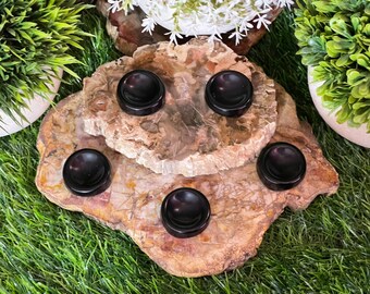 Soporte de esfera de obsidiana