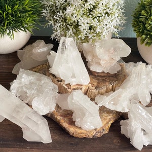 Lemurian Quartz Cluster