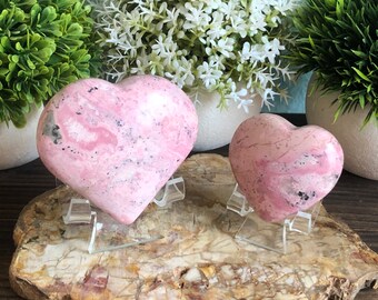 Peruvian Rhodonite Heart