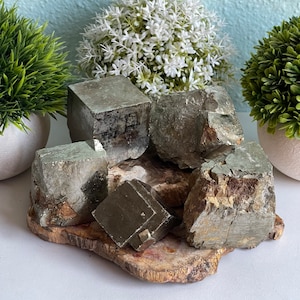Large Pyrite Cubes