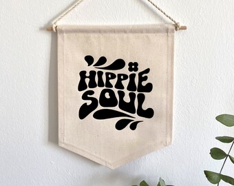 Hippie Soul decorative wall banner