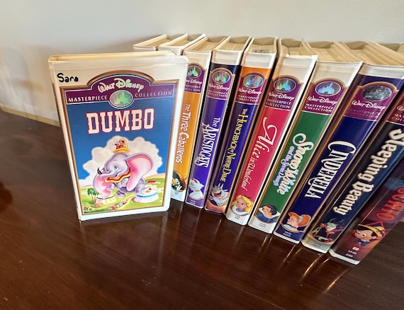 Disney Masterpiece Collection (VHS), Collectible Movies (11) - Etsy