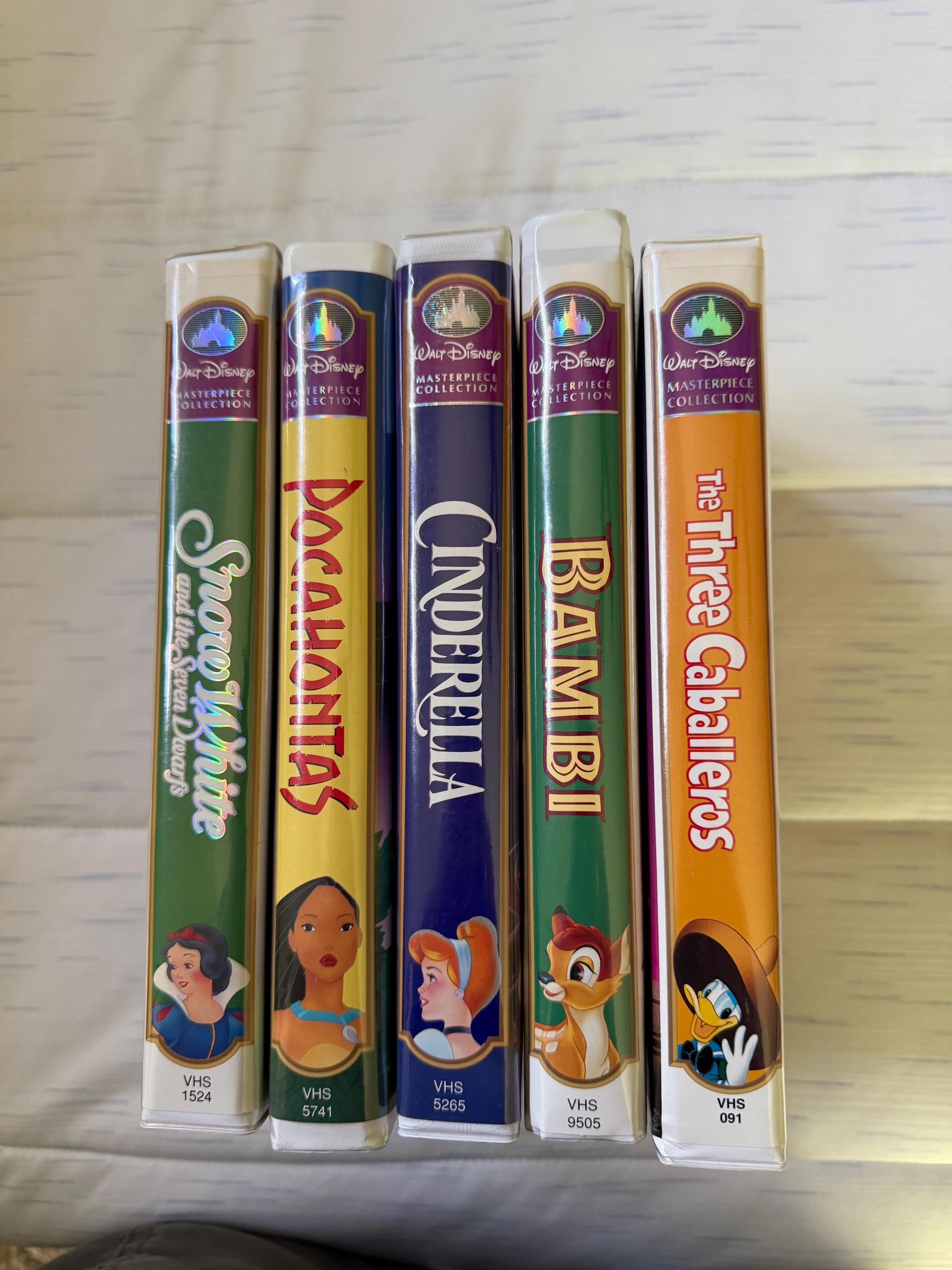 Disney Masterpiece Collection (VHS), Collectible Movies (5) - Etsy