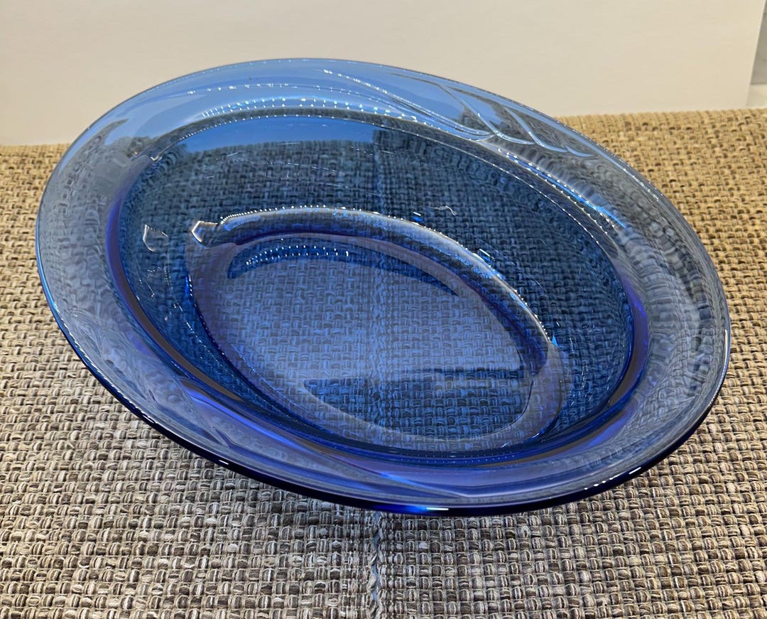 Pyrex Cobalt Blue Oval Baking / Casserole Dish, Vintage, RARE - Etsy