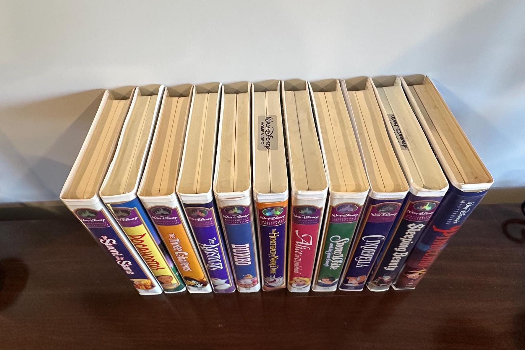 Disney Masterpiece Collection (VHS), Collectible Movies (11) - Etsy