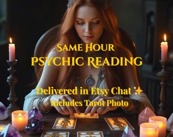 Same Hour Tarot Reading: Fast Psychic Guidance with Photo