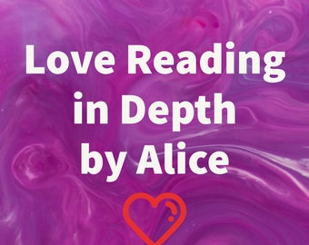 Lectura detallada del Tarot del Amor por Alice (Archivo PDF)
