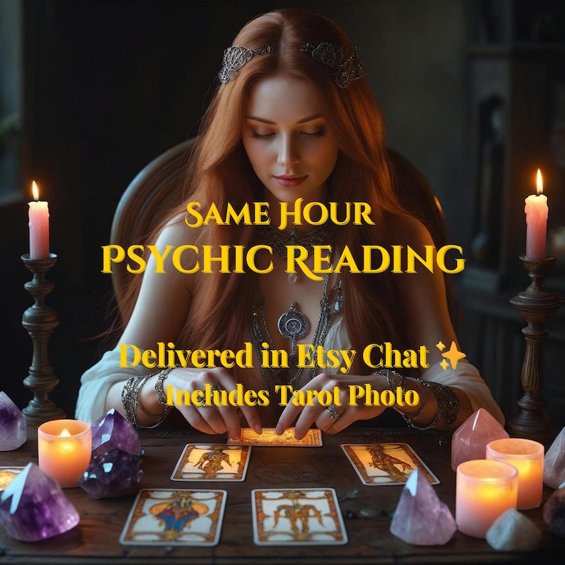 Same Hour Tarot Reading: Fast Psychic Guidance with Photo image 1