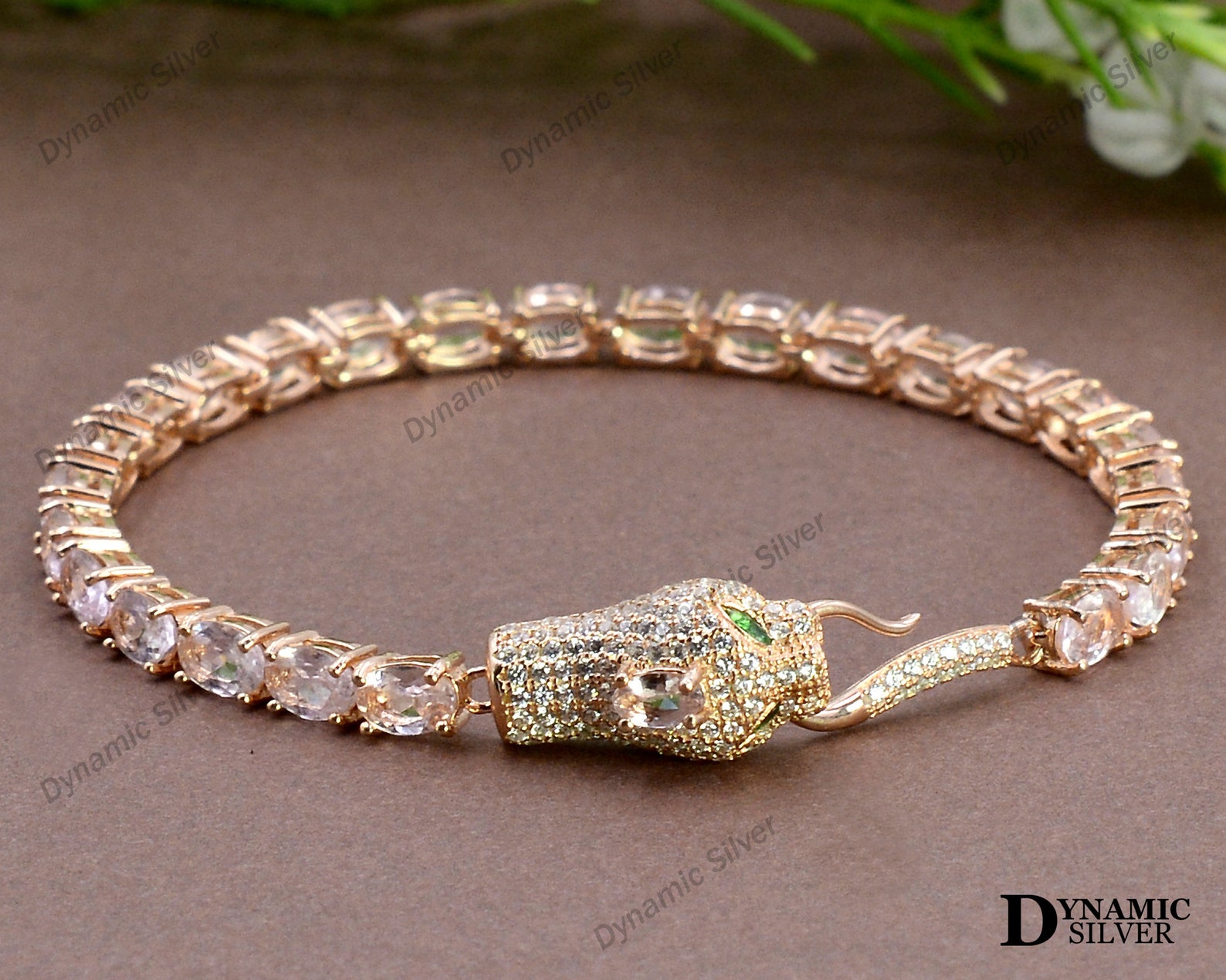 Cobra Gold Bracelet - Vanilla main image 0