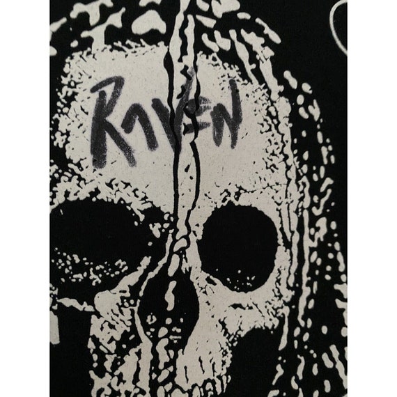 Official XL T-shirt signed RAVEN Revenge Justice … - image 2