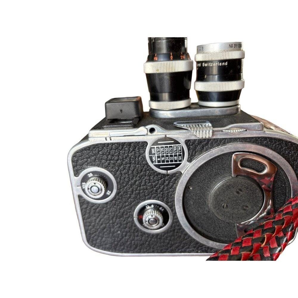 ヴィンテージ Kern Paillard Bolex B8 8mm ムービーカメラ（F=5.5mm