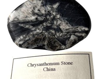 Chrysanthemum Stone Tumbled Gemstone From China